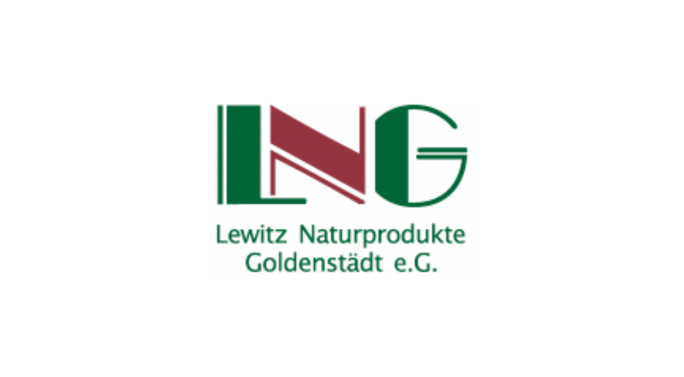 Logo Lewitzer Naturprodukte e.G. grün rot